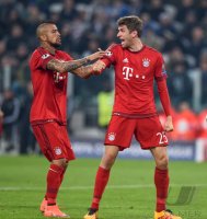 Fussball CHL 15/16 Achtelfinale: Juventus Turin - FC Bayern Muenchen