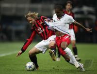 FUSSBALL CHL   AC Mailand - Olympique Lyon