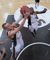 Basketball  1. Bundesliga  10/11:   Walter Tigers Tuebingen  - ratiopharm Ulm