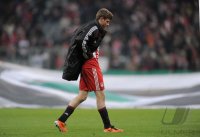 Fussball DFB Pokal 10/11 : Enttaeuschung Thomas Mueller (FC Bayern Muenchen)