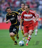 Fussball 1. Bundesliga 2008/2009  FC Bayern Muenchen - Bayer Leverkusen