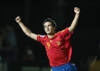 Fussball International  U 20 WM  Achtelfinale Spanien - Brasilien