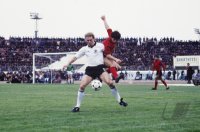Fussball  EM Qualifikation 1984: Rummenigge, Ahmetaj