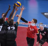 Volleyball 1. Bundesliga  Saison 17/18:  TV Rottenburg -  Volley Bisons Buehl