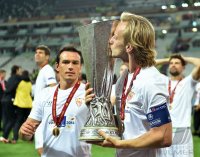 FUSSBALL EUROPA LEAGUE FINALE 13/14: JUBEL FC Sevilla