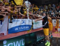 Basketball 1. Bundesliga  13/14  Walter Tigers Tuebingen - New Yorker Phantoms Braunschweig