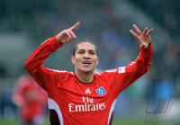 FUSSBALL 1. BUNDESLIGA 08/09 :   Karlsruher SC - Hamburger SV