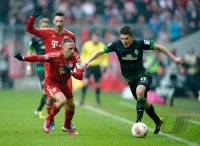 Fussball 1. Bundesliga Saison 12/13: FC Bayern Muenchen - SV Werder Bremen
