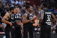 Basketball 1. Bundesliga 15/16 Hauptrunde: Walter Tigers Tuebingen - MHP Riesen Ludwigsburg