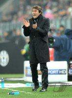 FUSSBALL SERIE A: Trainer Massimilliano Allegri (AC Mailand)