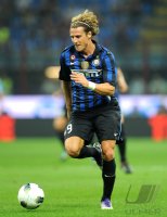 FUSSBALL SERIE A: Diego Forlan (Inter Mailand)
