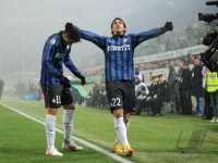 FUSSBALL International SERIE A 2011/2012:  JUBEL Diego Milito (Inter Mailand)