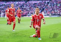 Fussball 1. Bundesliga Saison 17/18: FC Bayern Muenchen - SC Freiburg