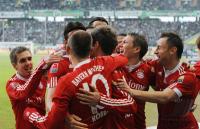 FUSSBALL, 1. BUNDESLIGA, 21. Spieltag: Wolfsburg - Bayern
