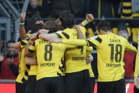Fussball, 1. Bundesliga  Saison 2014/2015: Borussia Dortmund - Schalke 04