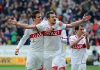 Fussball 1. Bundesliga  Saison 2011/2012 : JUBEL VfB Stuttgart
