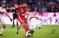 Fussball 1. Bundesliga Saison 18/19: FC Bayern Muenchen - VfB Stuttgart