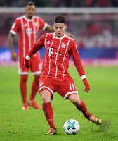 Fussball  1.Bundesliga   Saison 17/18: FC Bayern Muenchen - Hannover 96