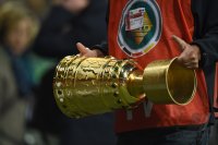 Fussball DFB Pokal Halbfinale 14/15: FC Bayern Muenchen - Borussia Dortmund