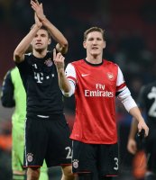 FUSSBALL INTERNATIONAL CHL ACHTELFINALE 12/13:  FC Arsenal London - FC Bayern Muenchen