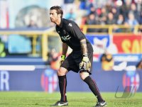 FUSSBALL SERIE A 2015/2016: Torwart Antonio Mirante (FC Bologna)