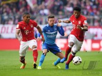 Fussball 1. Bundesliga Saison 2016/2017: FC Bayern Muenchen - Hamburger SV