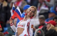 FUSSBALL WM 2018 Vorrunde Russland -  Aegypten