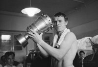Fussball DFB Pokalfinale Saison 1968/1969:  Maier