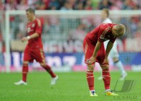 Fussball 1. Bundesliga  Saison 2011/2012:  Arjen Robben (FC Bayern Muenchen)