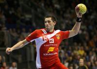 Handball-WM: Island, PETTERSON am Ball