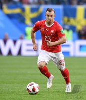 FUSSBALL WM 2018 Achtelfinale: Schweden - Schweiz