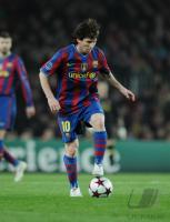 FUSSBALL  International CHL 09/10 :  MESSI (FC Barcelona)