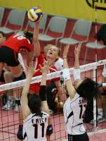 Volleyball-Laenderspiel Deutschland - Japan