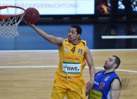 Basketball 1. Bundesliga 14/15 Hauptrunde:  Walter Tigers Tuebingen - Mitteldeutscher BC