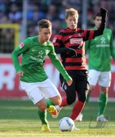 Fussball 1. Bundesliga  Saison 2011/2012:  SC Freiburg - SV Werder Bremen