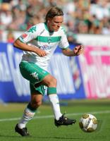 FUSSBALL 1. BUNDESLIGA: Bremen, FRITZ Einzelaktion
