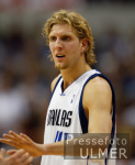Basketball NBA  Mavericks  vs. Lakers   Dirk Nowitzki  (D) ; Portrt