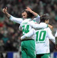 FUSSBALL 1. BUNDESLIGA: Bremen - Frankfurt