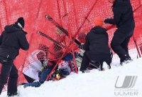 Ski Alpin Kitzbuehel 2016 Abfahrt Sturz Georg Streitberger (AUT)