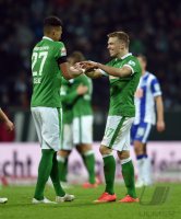 Fussball, 1. Bundesliga  Saison 2014/2015: Werder Bremen - Hertha BSC Berlin
