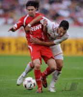 FUSSBALL  1. BUNDESLIGA  09/10  VfB Stuttgart  - 1. FC Koeln