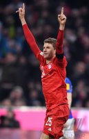 Fussball 1. Bundesliga Saison 19/20: FC Bayern Muenchen -  FC Schalke 04