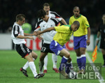Fussball Testspiel Deuschland - Brasilien
