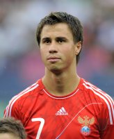 Fussball International Testspiel: Alexander Sheshukov (Russland)