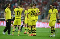 Fussball 1. Bundesliga, Supercup: FC Bayern Muenchen - Borussia Dortmund