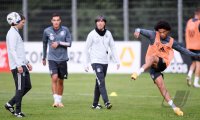 Fussball Training Deutsche Nationalmannschaft in Stuttgart