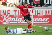 Fussball 1. Bundesliga: Duisburg - Frankfurt, Tor zum 0:1