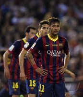 FUSSBALL International COPA DEL REY 13/14:  Neymar (Barca)