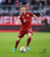 Fussball 1. Bundesliga Saison 21/22: FC Bayern Muenchen - SpVgg Greuther Fuerth