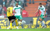 FUSSBALL 1. BUNDESLIGA: Bremen - Dortmund